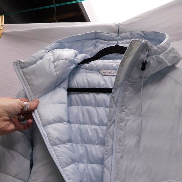 Alpine Design XL White Puffer Coat Super Warm!! NEW - Picture 4 of 7
